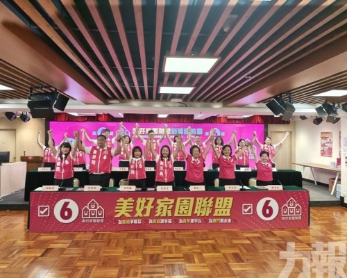 提六大政綱建設美好家園