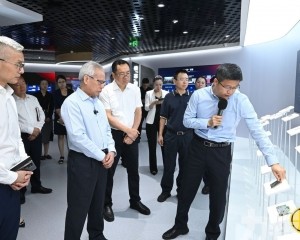 岑浩輝考察北京中關村軟件園