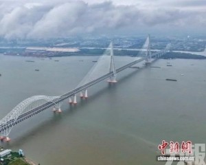 常泰長江大橋通車 