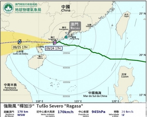 氣象局：八號風球仍會維持一段時間