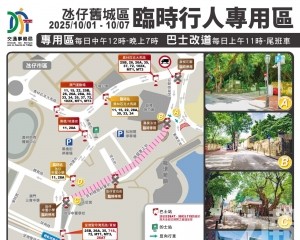 周邊道路實施臨時交通安排