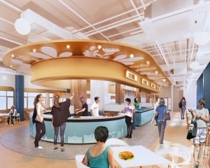 優化空間佈局增設熟食中心
