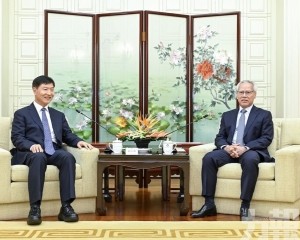 行政長官岑浩輝與海南省省長劉小明會面