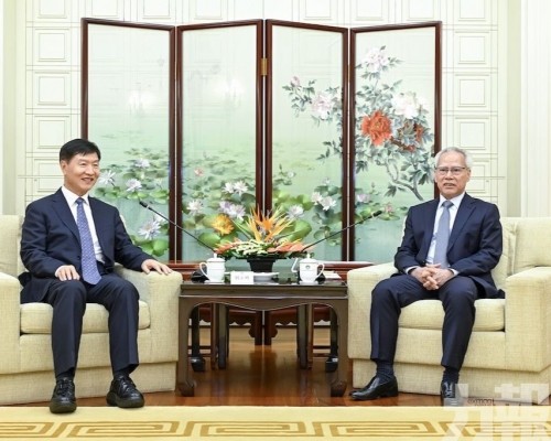 行政長官岑浩輝與海南省省長劉小明會面