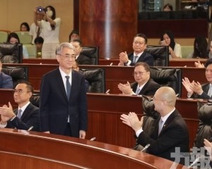 張永春全票當選立法會主席