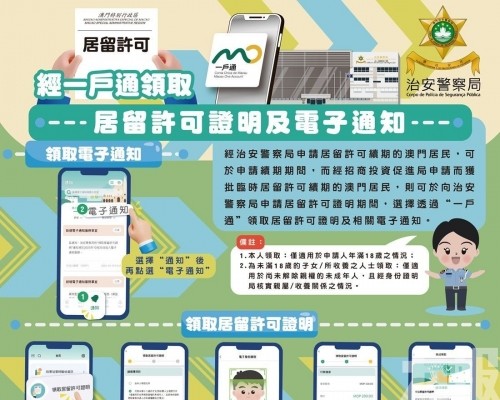 合作推出「領證明 續新證」電子化服務