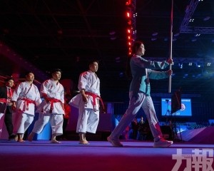 空手道團體型項目澳門隊摘冠