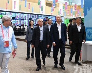 岑浩輝視察十五運會及殘特奧會澳門賽區場地及設施