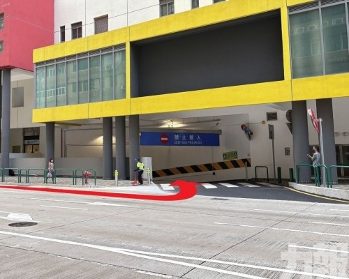 望信樓公共停車場出入口新安排周六起實施