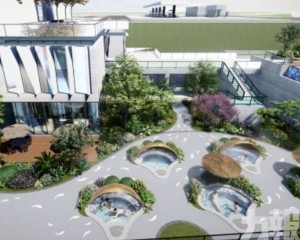  新博高速龍門溫泉服務區28日迎客