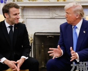 特朗普狠酸馬克龍「快下台了」