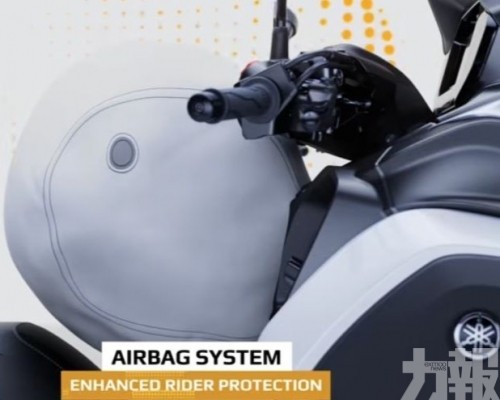 全球首次搭載安全氣囊