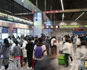 拱北口岸首季逾3,300萬人次通關