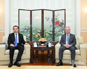 岑浩輝與珠海市委書記陳勇會面