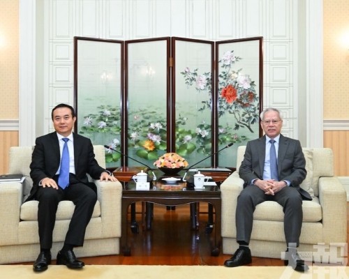 岑浩輝與珠海市委書記陳勇會面