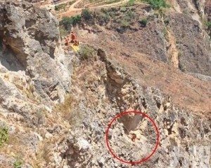 消防狂風中極限救援5小時成功救出