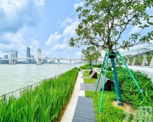 南岸海濱綠廊二期二區今起開放使用