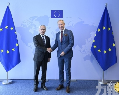 行政長官與歐盟對外行動署副秘書長斯庫格會面