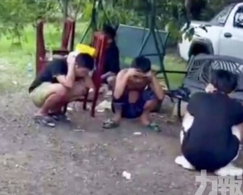 四名涉案泰國警員被捕