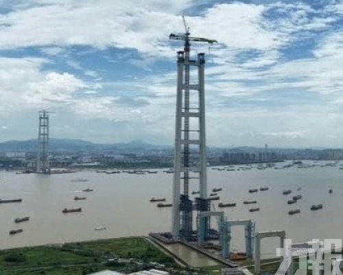 為後續貓道及主纜架設奠基