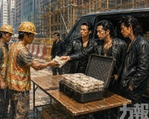 揭月收百萬警拘125人