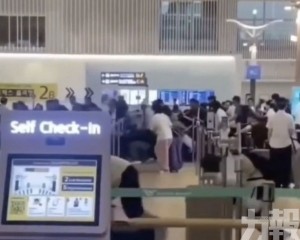 職員維持秩序受傷