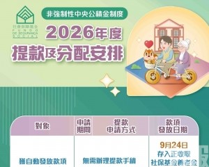 合發放條件長者免辦手續