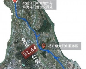 雙向六線增六鄉出入口