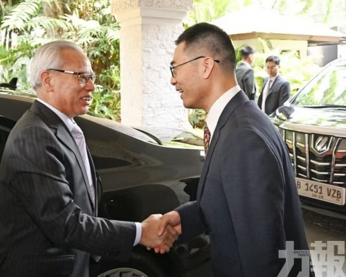 行政長官岑浩輝與中國駐東盟使團團長王擎會面