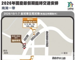 跨部門協作部署國慶交通安排