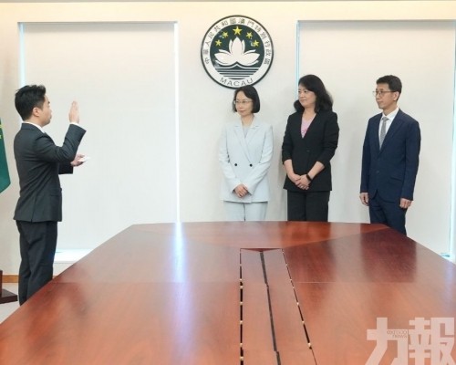 社會工作局丁少雄副局長今日宣誓就職