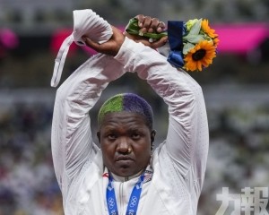 美鉛球女將桑德絲成東奧抗議第一人