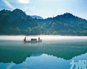 洞庭湖風光綺麗氣勢磅礡