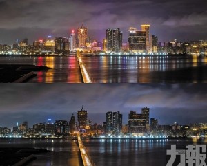 本澳周五晚熄燈一小時