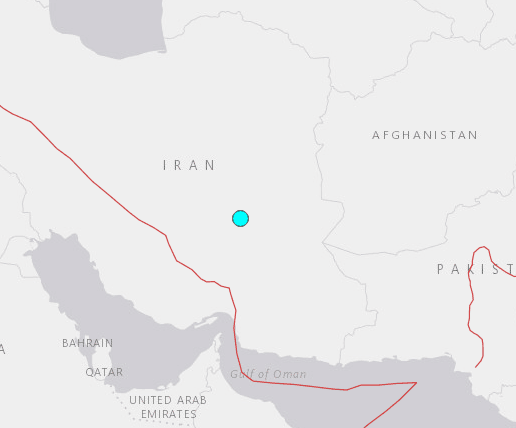 伊朗東南部6.2級地震