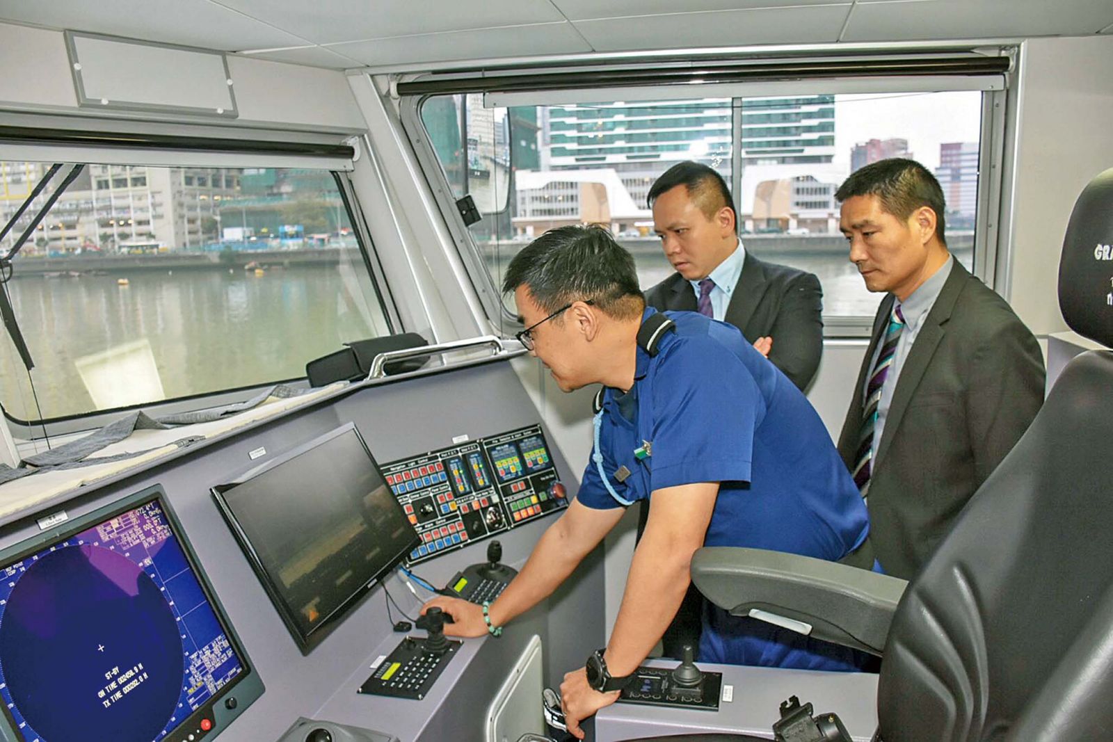 香港水警訪澳 交流技術更交心得