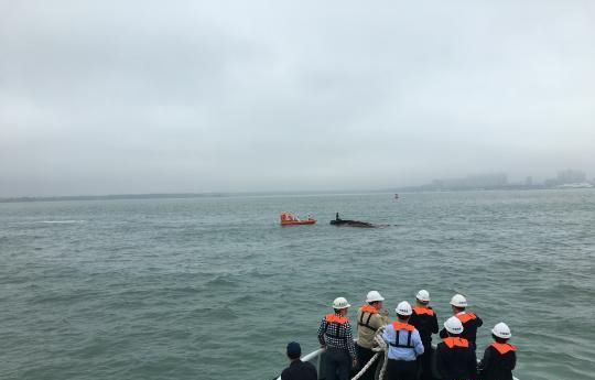 粵海安新港航道兩船相撞 兩人失蹤